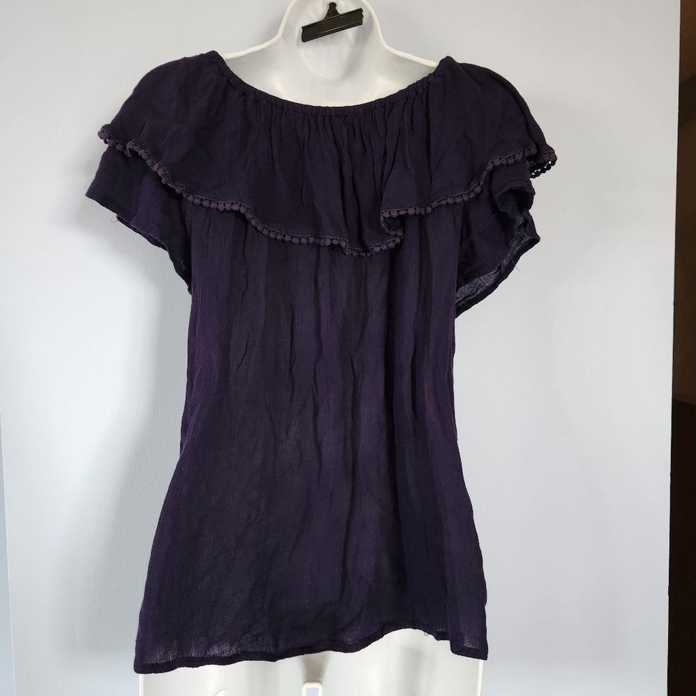 Spense ruffled top - Picture 2 of 4